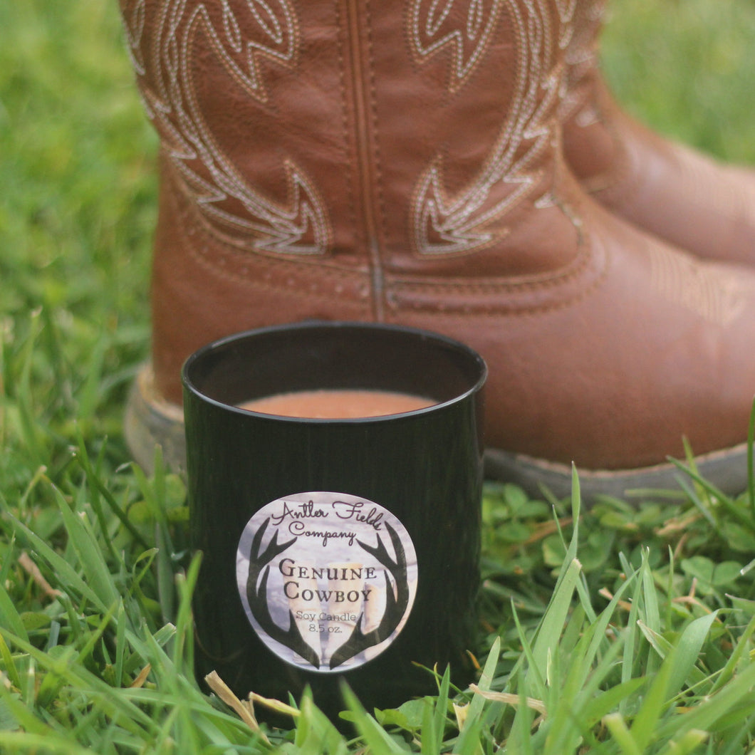 Genuine Cowboy Soy Candle