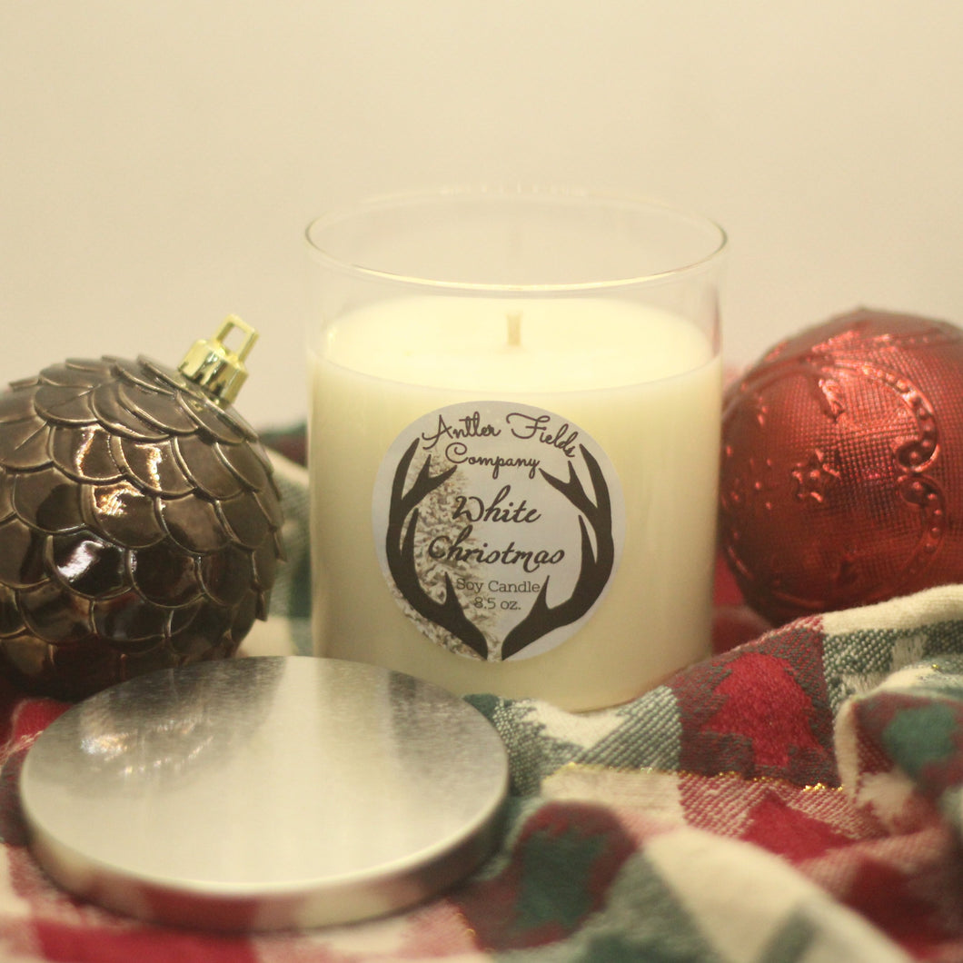 White Christmas Soy Candle