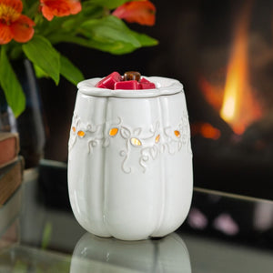 White Pumpkin Wax Warmer